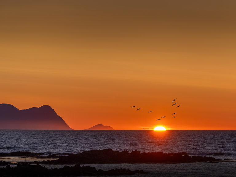soleil de minuit d'islande